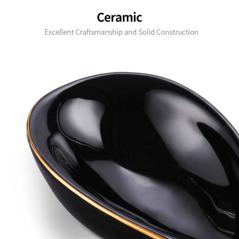 Bright Gold Stroke Cigar Ashtray