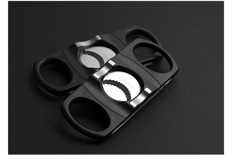 Cigar Cutter Serrated Double-edged