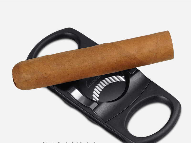 Cigar Cutter Serrated Double-edged