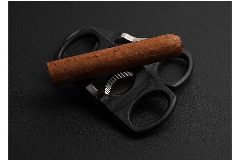 Cigar Cutter Serrated Double-edged