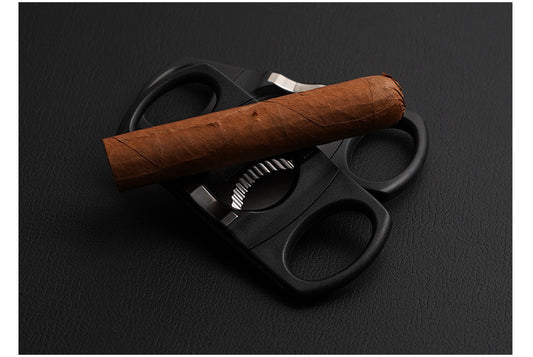 Cigar Cutter Serrated Double-edged